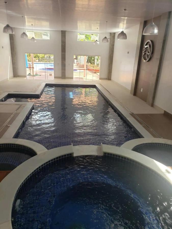 Agradavel Flat - Cavalinho Branco - Aguas De Lindoia Lejlighed Eksteriør billede