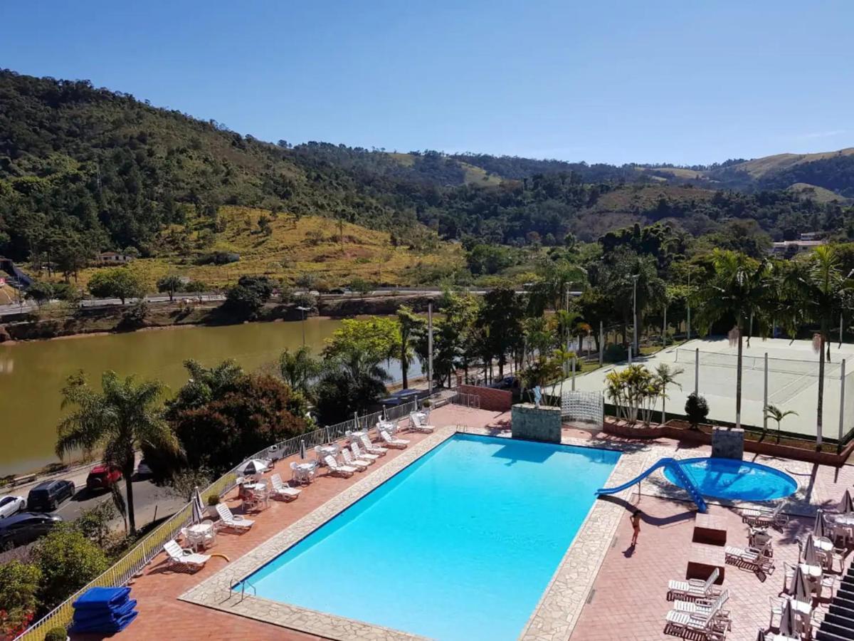 Agradavel Flat - Cavalinho Branco - Aguas De Lindoia Lejlighed Eksteriør billede
