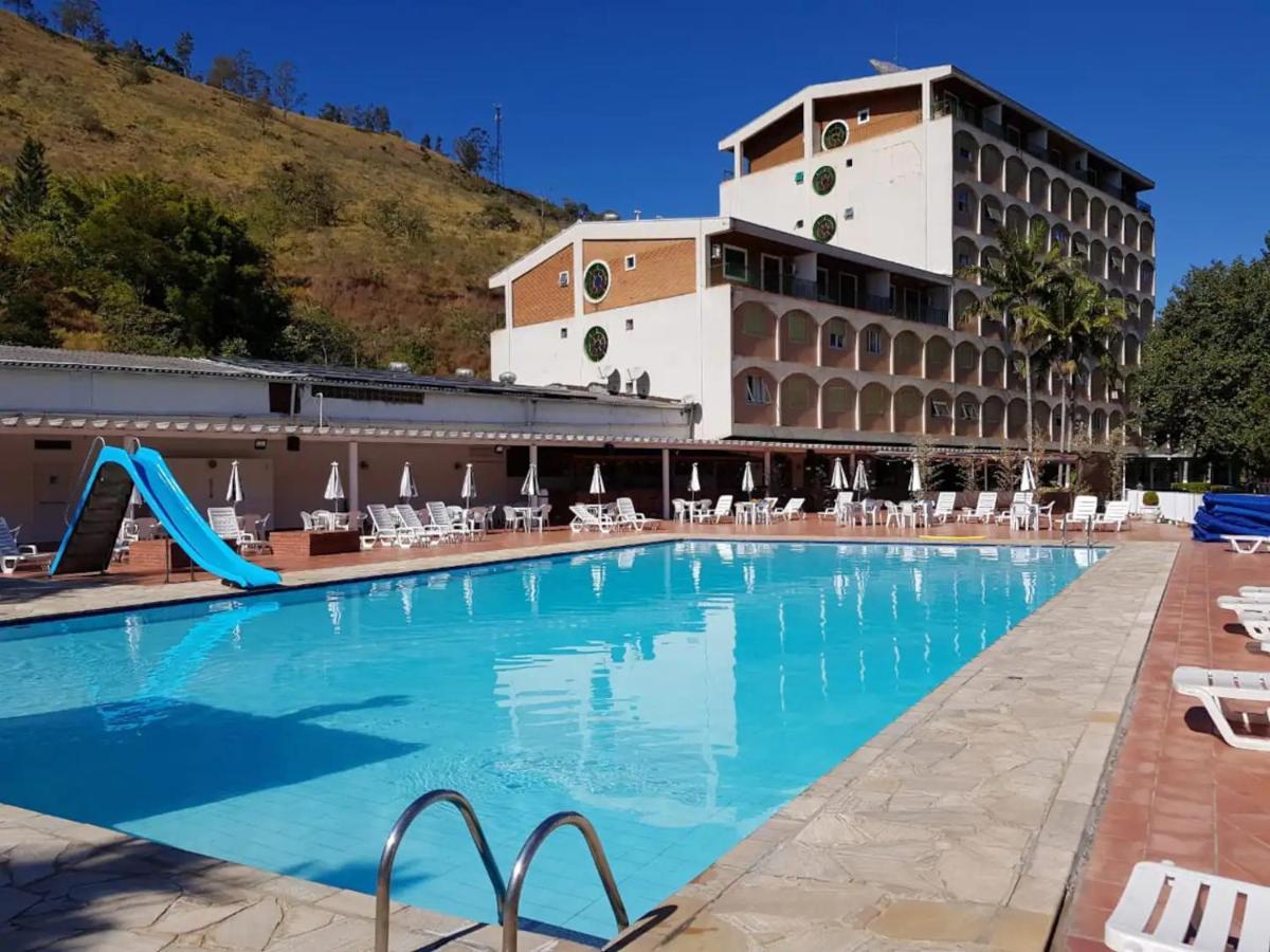 Agradavel Flat - Cavalinho Branco - Aguas De Lindoia Lejlighed Eksteriør billede